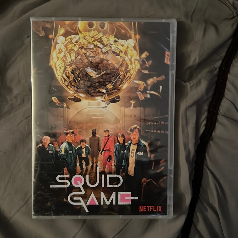 Squid game dvd 3disk